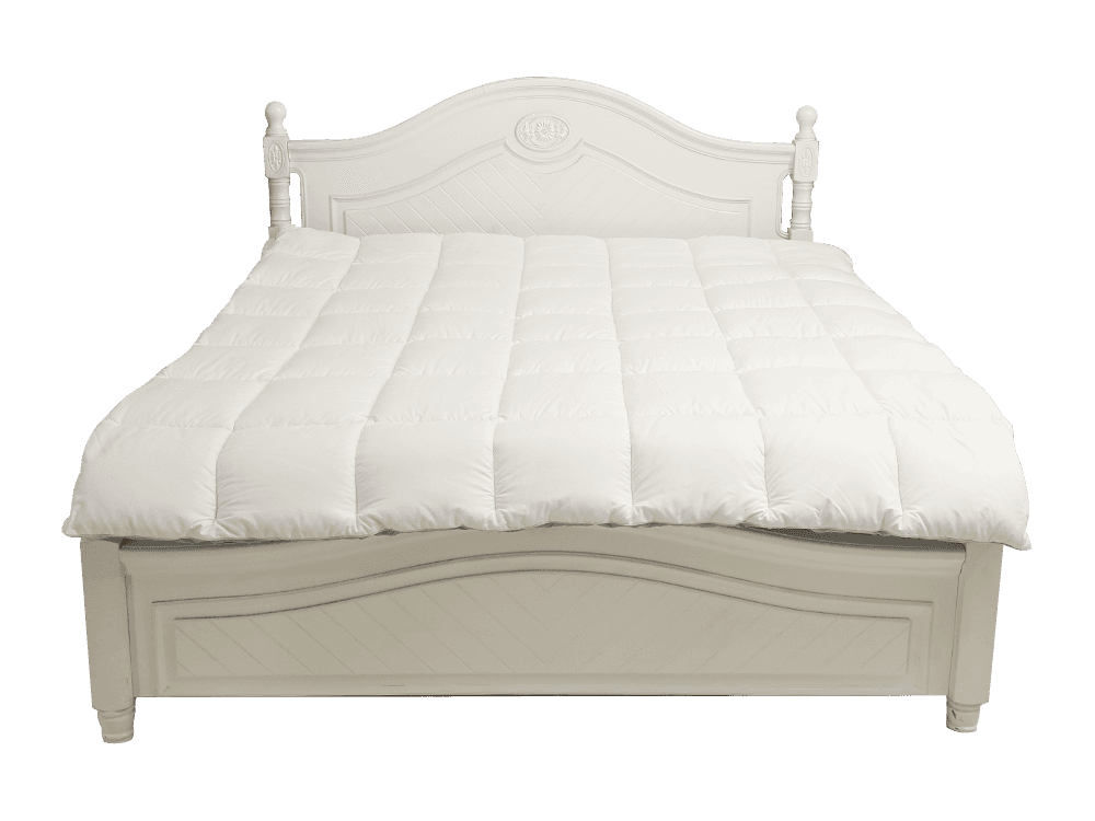 Trapunta in poliestere a doppio colore