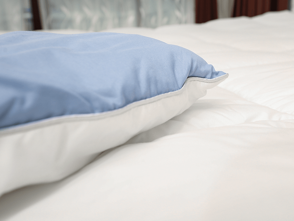 Trapunta in poliestere a doppio colore