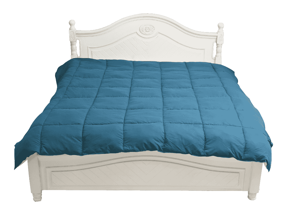 Quilt in poliestere a doppio colore a doppio colore